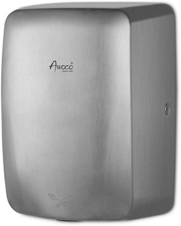 Awoco AK2803B Awoco AK2803B 1350W UL Certified Compact Stainless Steel Automatic High Speed Hand Dryer