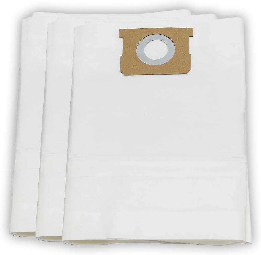 Vacmaster 8-10 Gallon Dust Filter Bags 3 Pack