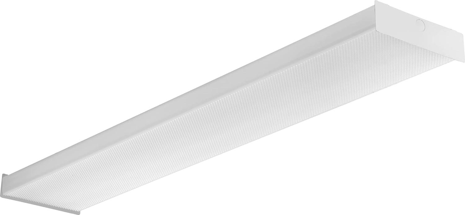 White Acrylic 48'' LED Dimmable Flush Mount Light