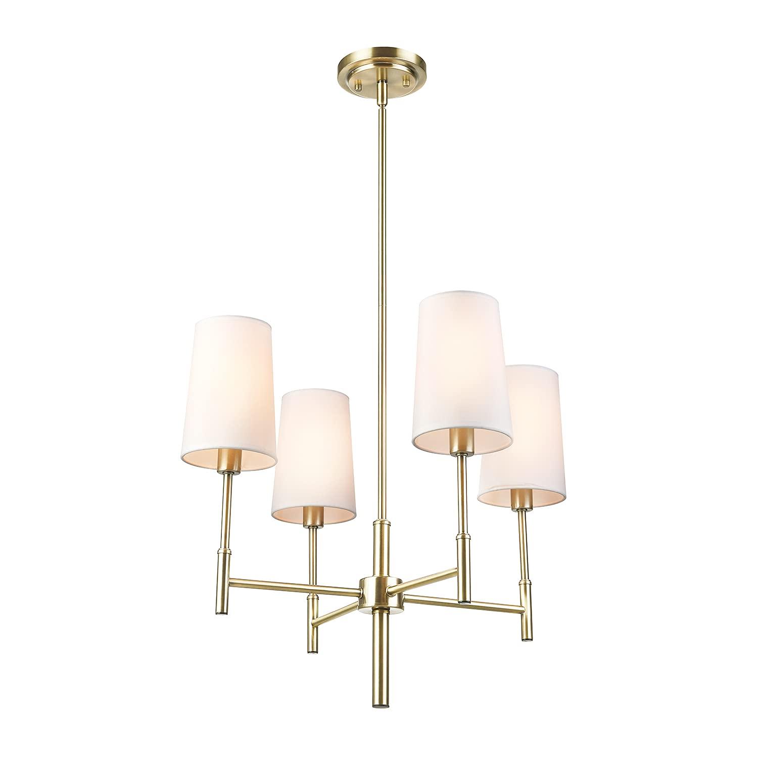 Mercer41 Asuman 4 - Light Dimmable Classic / Traditional Chandelier