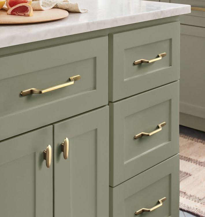 Goo-Ki 6 Pack 5" Hole Center Antique Bonze Cabinet Pulls - Antique Brass Drawer Pull for Dresser Cupboard , Vintage Bronze Bar Handles Kitchen Hardware for Bathroom Closet Wardrobe ,1751-GT-128