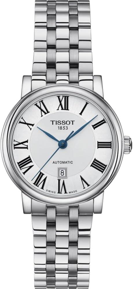 Tissot T-Classic Automatic Silver Dial Ladies Watch T122.207.11.033.00