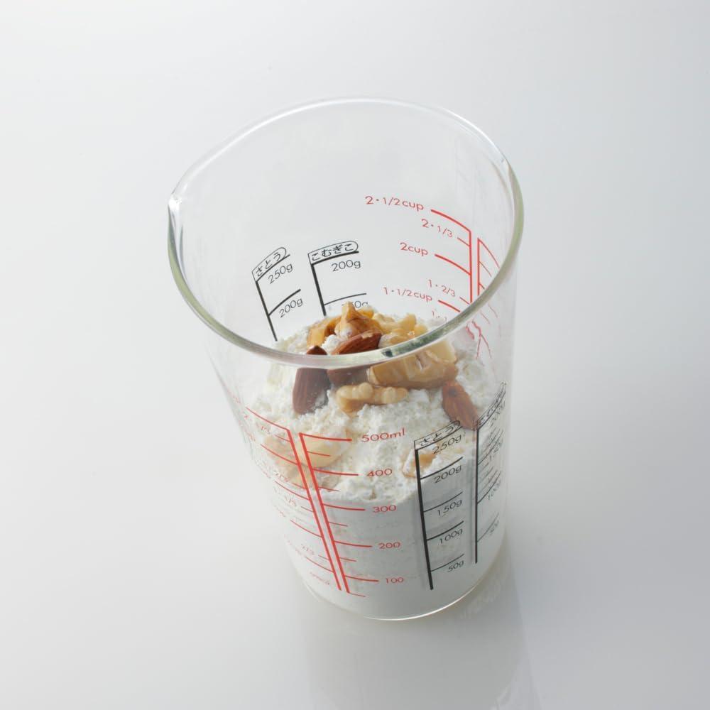 Hario Heatproof Glass Measuring Cup, 500ml, Clear