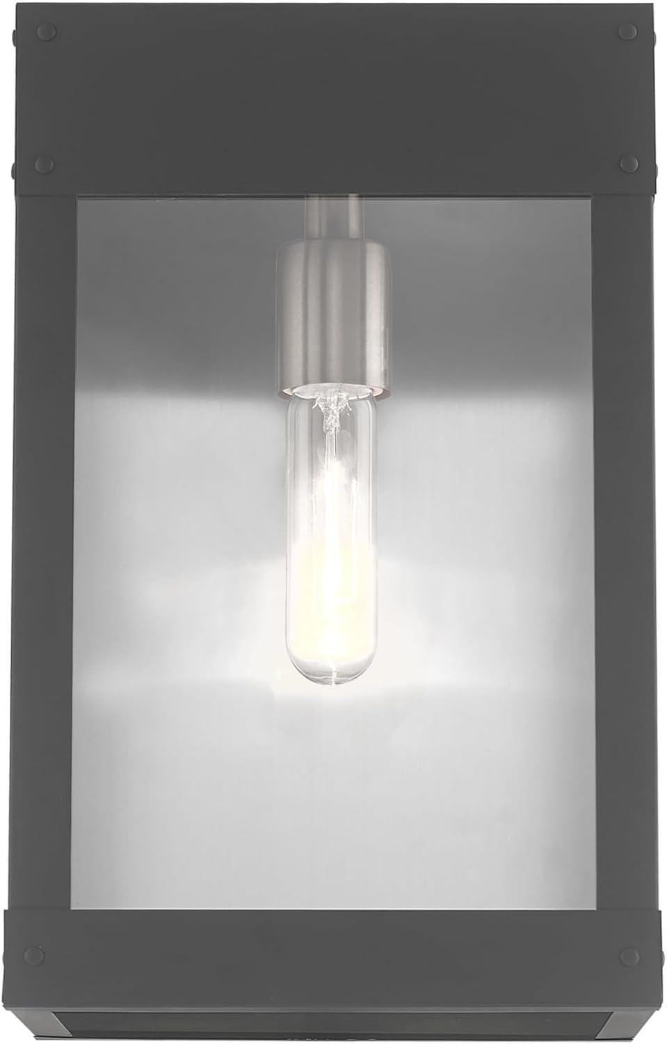 Livex Lighting Barrett 1 - Light Wall Light in  Bronze/Antique Brass