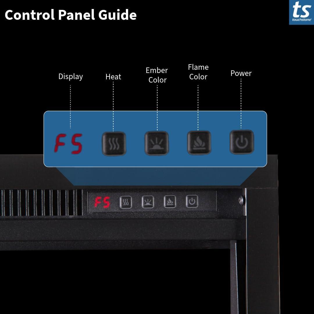 Touchstone Sideline Elite Smart Electric Fireplace