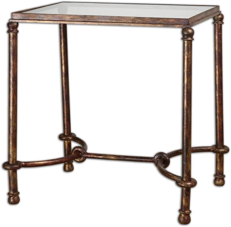 Uttermost Warring Iron End Table