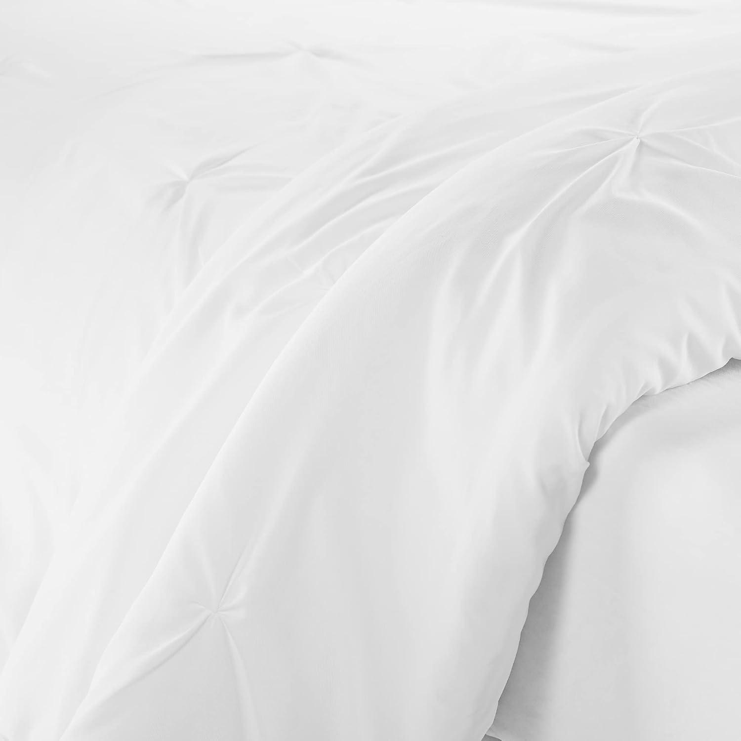 Serta Simply Clean Microfiber 3 Piece Duvet Cover Set