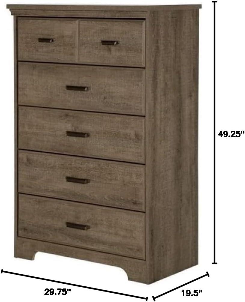 Versa 5 Drawer Chest