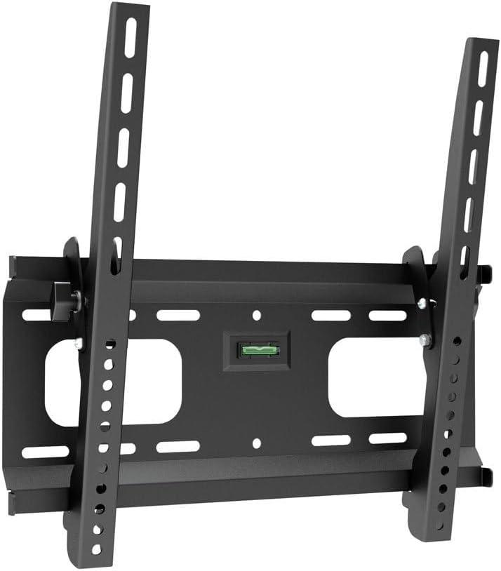 Monoprice Low Profile Tilt TV Wall Mount For 40" To 90" TVs up to 165lbs, Max VESA 600x400, Works with Concrete,