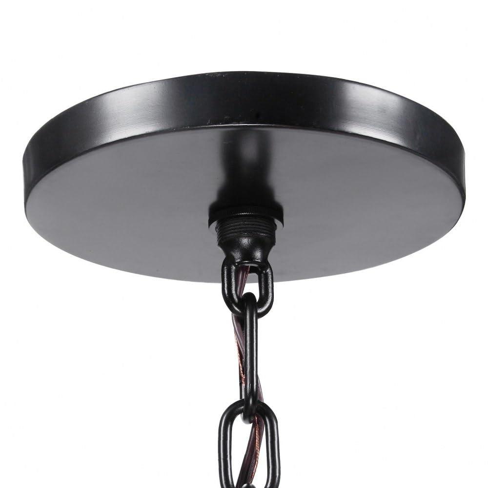 Foundry Select Zuckerman 6 - Light Wood Drum Chandelier