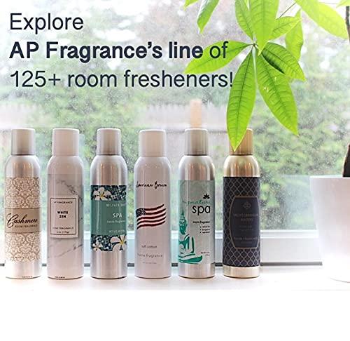 Room Fragrance Air Freshener Spray Concentrated Bathroom, Kitchen, Car, or Office Deodorizer, U.S.- Made by AP Fragrance (MIDNIGHT)