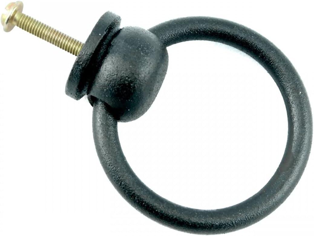 The Renovators Supply Inc. Wrought Iron Ring Pull Multipack (Set of 4)