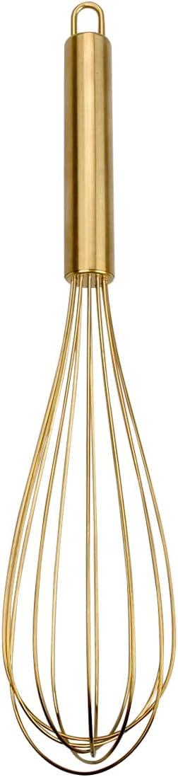 SEXAGESIMO Stainless Steel Hand Whisk for Mixing, Beating, and Stirring