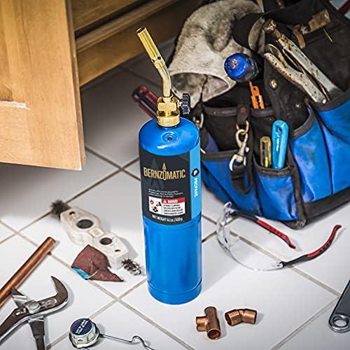 BernzOmatic Basic Use UL2317 Brass Pencil Flame Propane Torch Head by BernzOmatic