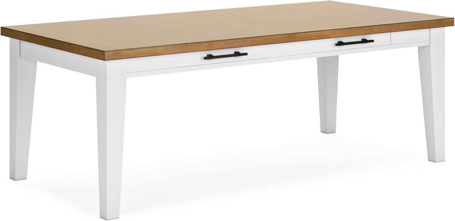 Ashley Furniture Ashbryn White & Natural Dining Table