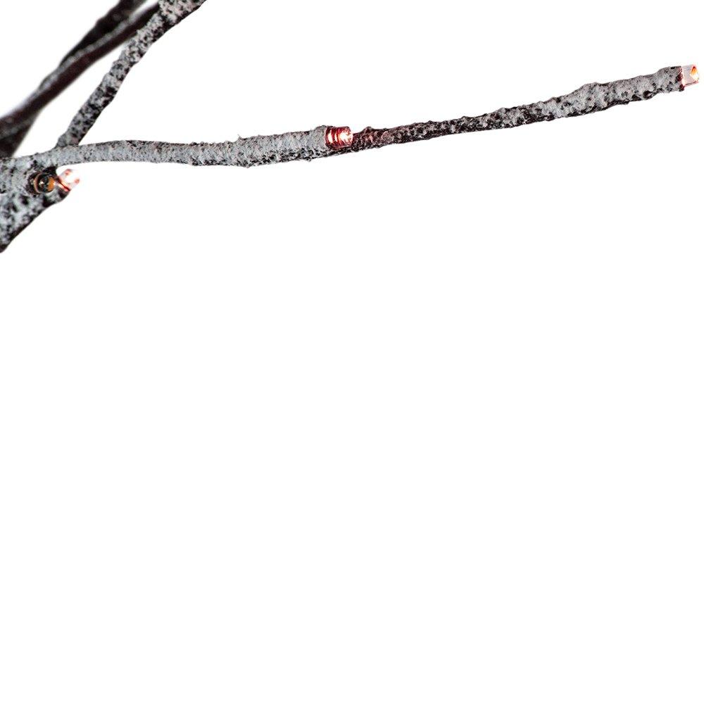 Kurt Adler 6-foot LED Twinkle Frosted Vine Garland