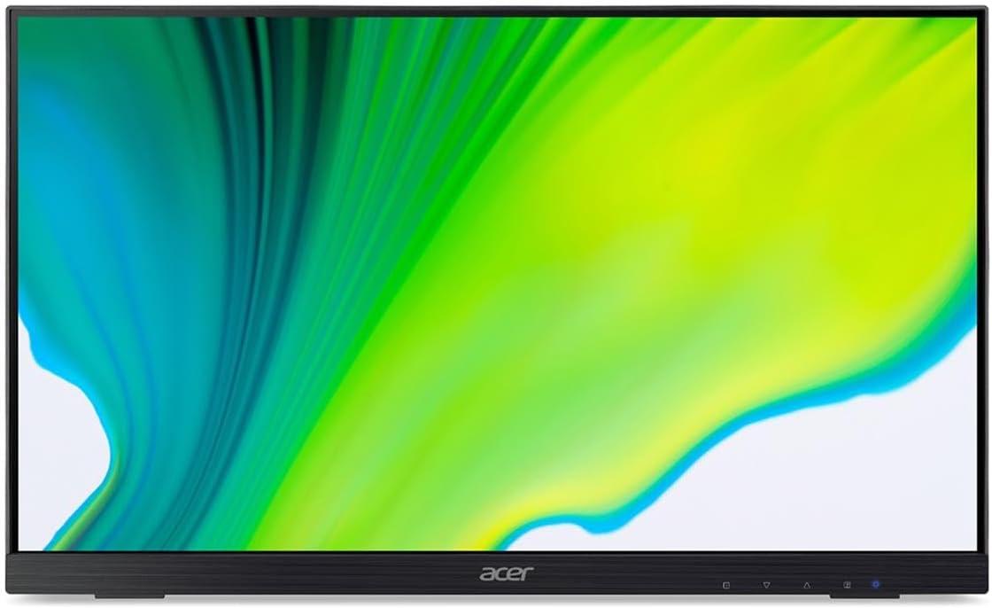 Acer 22" Black IPS Full HD Touchscreen Monitor with Speakers