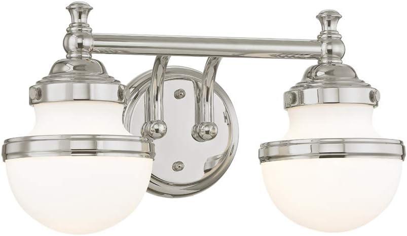 Livex Lighting Oldwick 2 - Light Vanity in  Polished Chrome