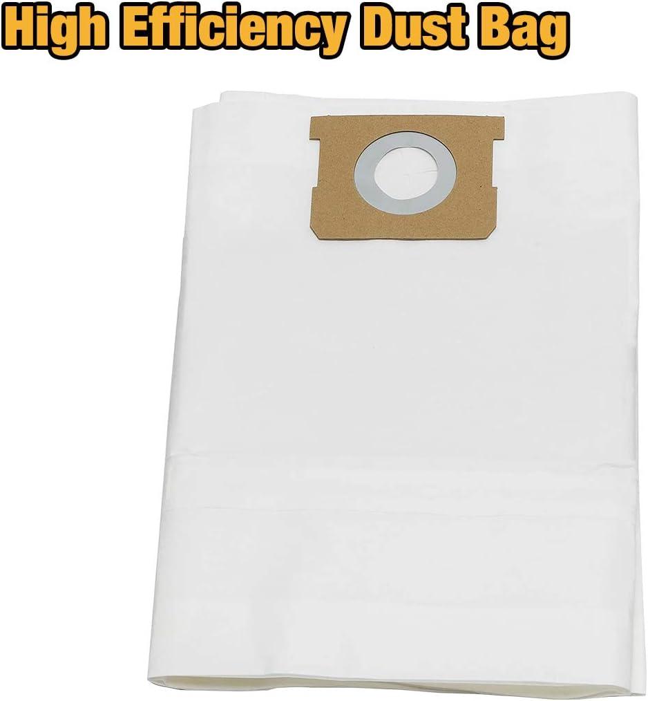 Vacmaster 8-10 Gallon Dust Filter Bags 3 Pack
