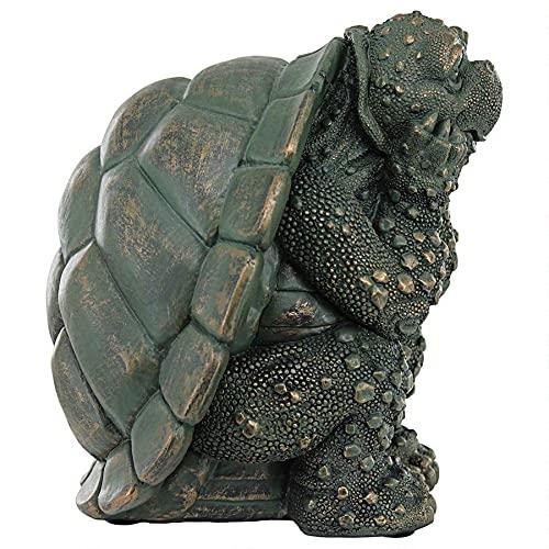 Design Toscano The Thinker Turtle Garden Statue