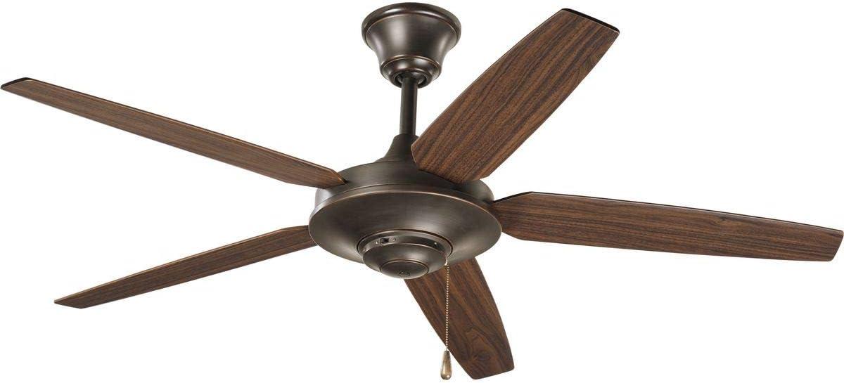 P2530-20-Progress Lighting-AirPro - 54 Inch Wide - Ceiling Fan-Antique Bronze Finish