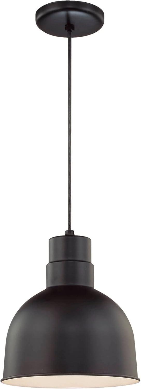 Millennium Lighting R Series 1 - Light Pendant in  Satin Black