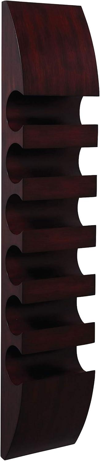 Evergreen Wood Wine Holder 6-Bottle