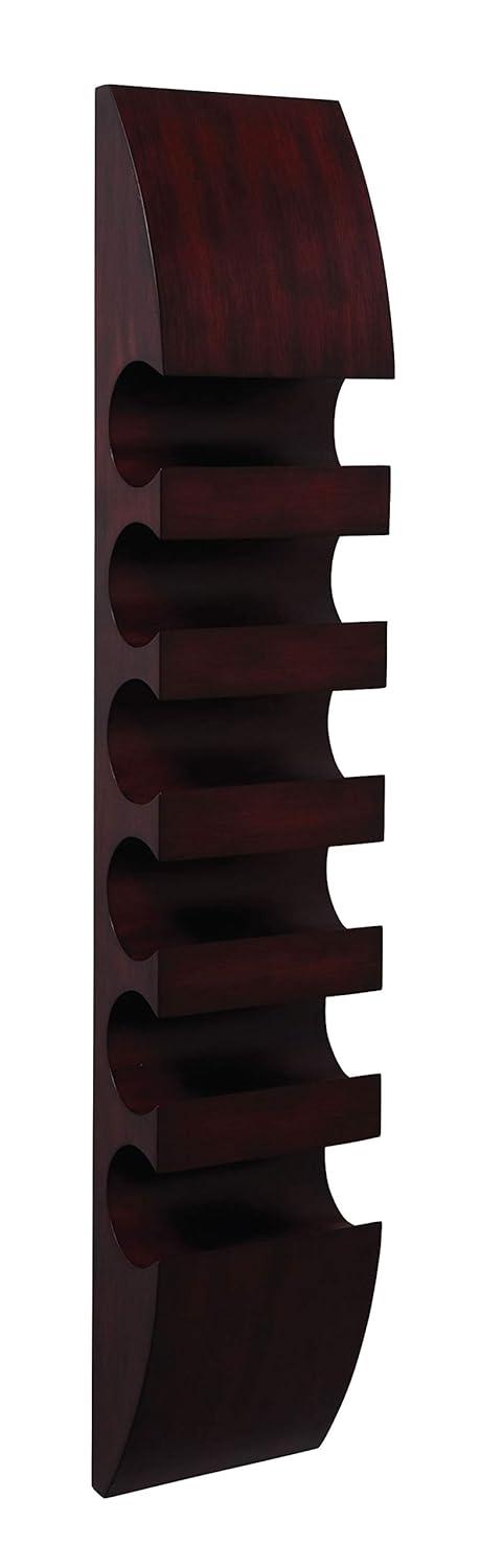 Evergreen Wood Wine Holder 6-Bottle