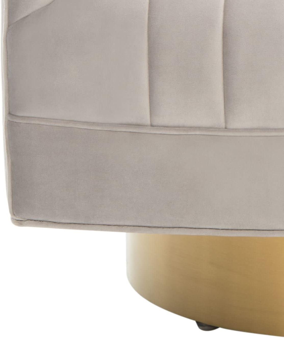 Josephine Swivel Barrel Chair  - Safavieh