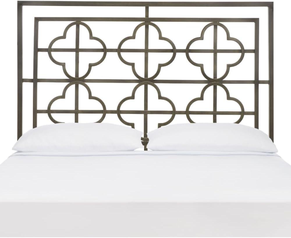 SAFAVIEH Home Collection Lucina French Silver Headboard, Full