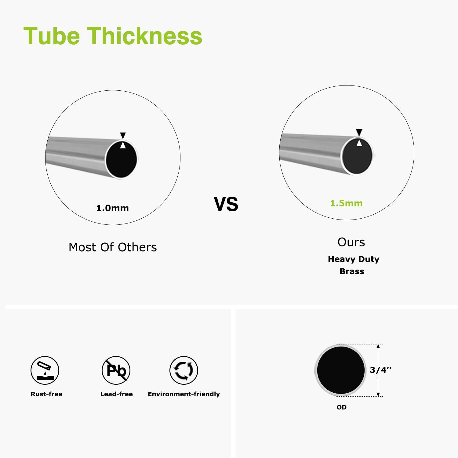 Naiture L Shaped, Corner Shower Head Extension Arm with Flange, 20 inch Length, Straight Lower Rain Fall Shower Head, Long Extender Pipe, Brass, Oil Rubbed Bronze Finish