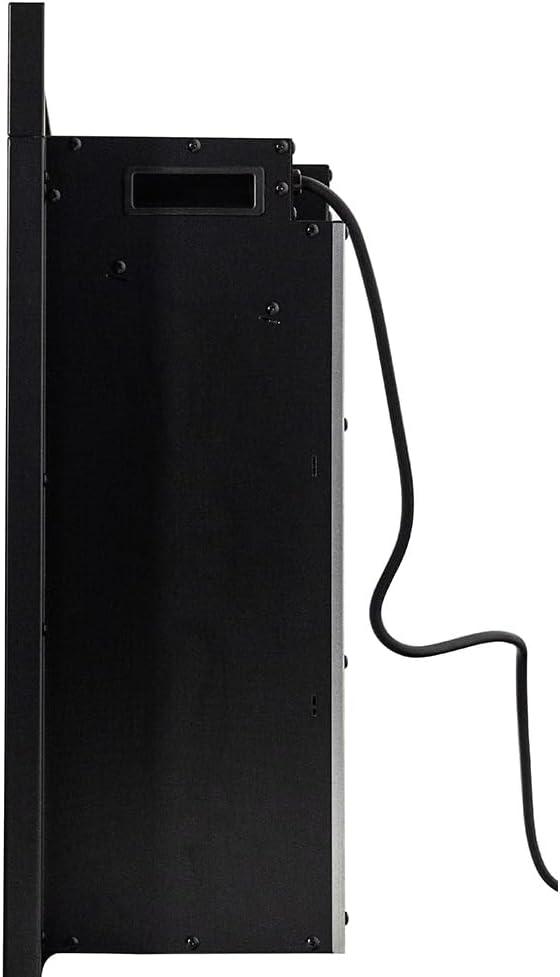 Uptown 33" Infrared Electric Fireplace Insert Heater with Trim Kit, Compatible with Alexa & Google, Remote Control