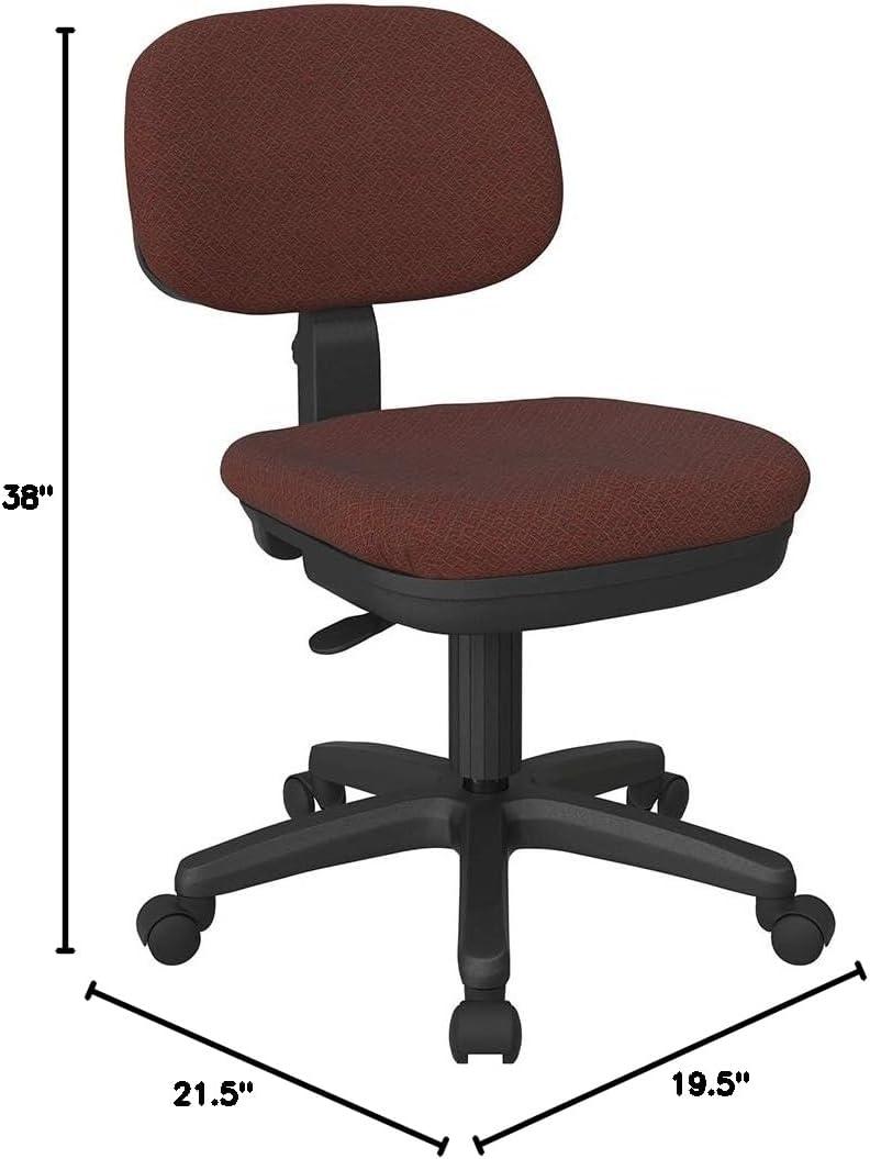 Basic Task Chair in Interlink Garnet fabric, SC117-105