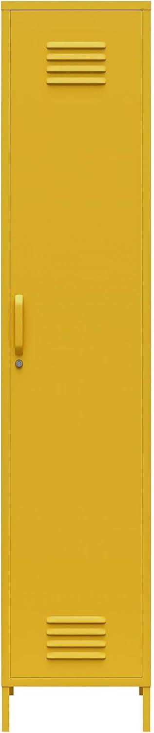 RealRooms Shadwick Single Metal Locker Storage Cabinet