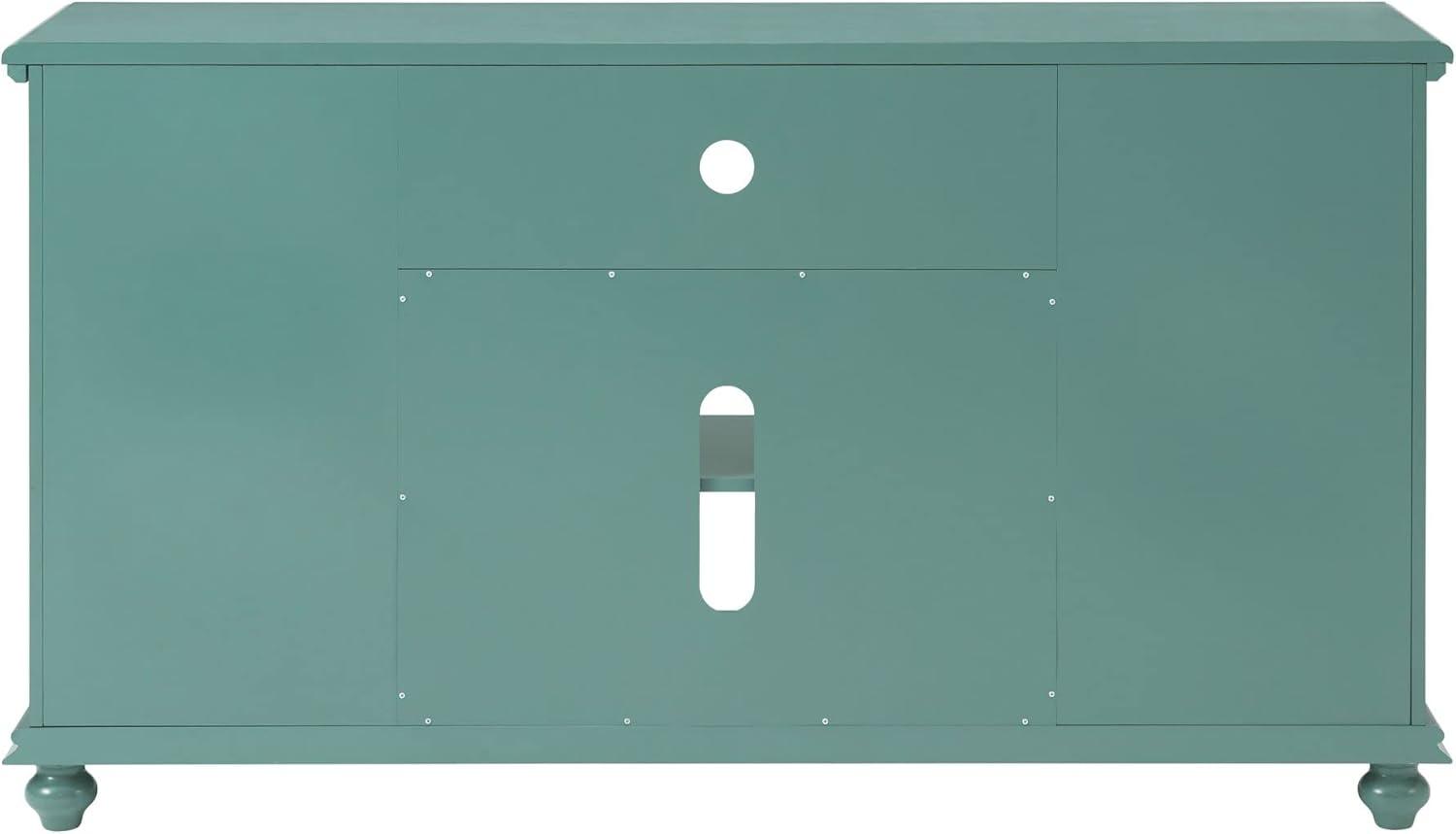 Martin Svensson Home Elegant 2 Door Antique Teal 63" TV Stand