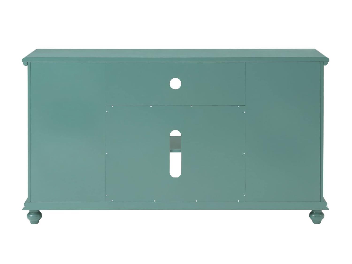 Martin Svensson Home Elegant 2 Door Antique Teal 63" TV Stand