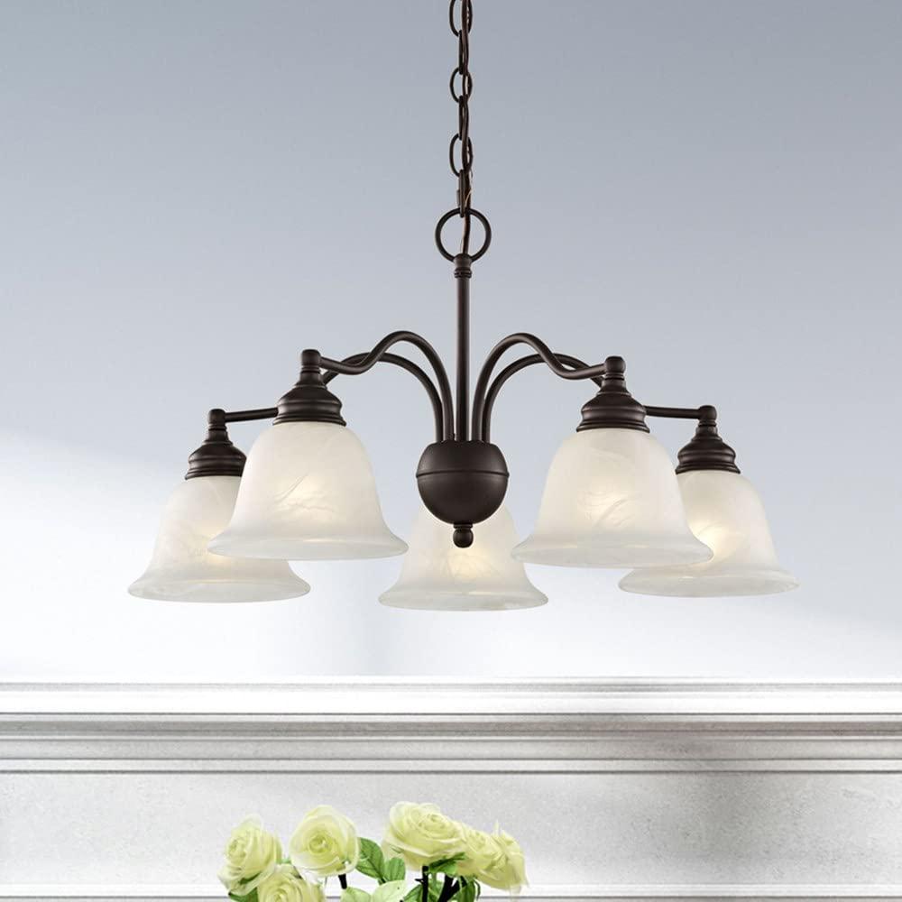 Livex Lighting Essex 5 - Light Chandelier in  Brushed Nickel