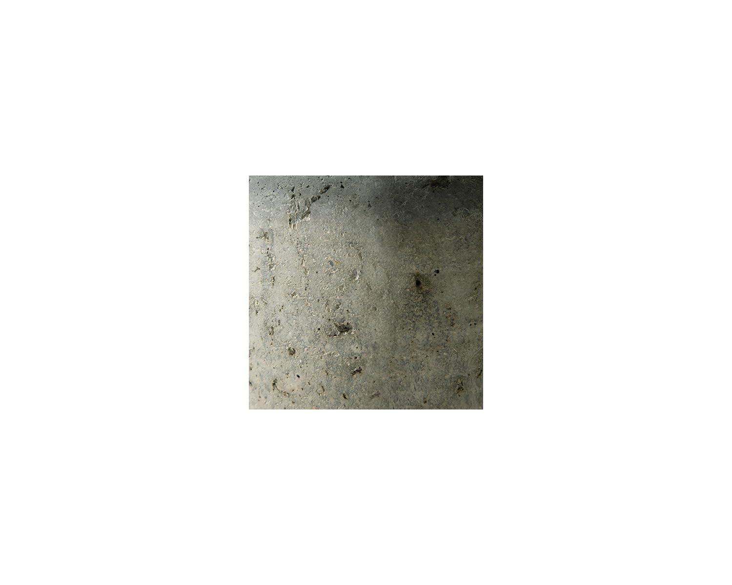 Signature Design by Ashley Moorestone Casual 10.5" Cement Tabletop Vase with a Distressed Finished Look, Gray & Black