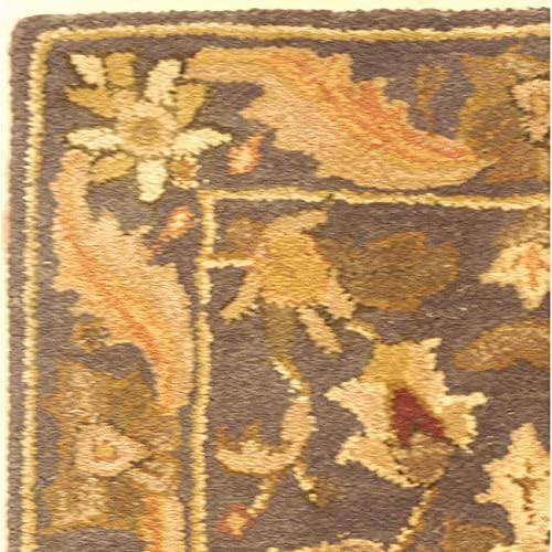 Antiquity AT52 Hand Tufted Indoor Accent Rug - Blue/Gold - 2'x3' - Safavieh