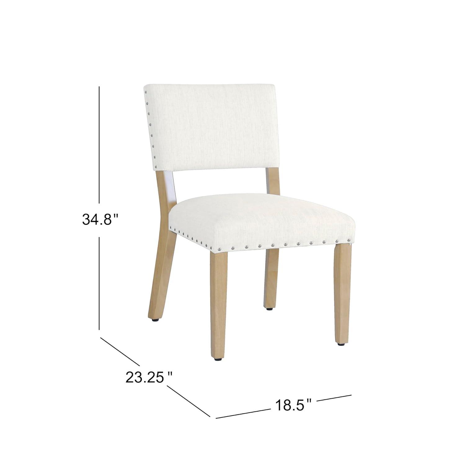 Set of 2 Stripe Dining Chairs - HomePop