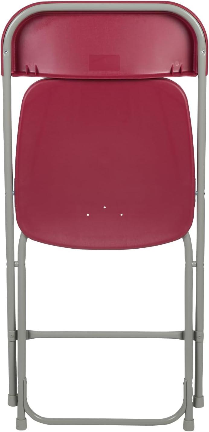 Flash Furniture Hercules Series Plastic Folding Chair - 10 Pack 650LB Weight Capacity