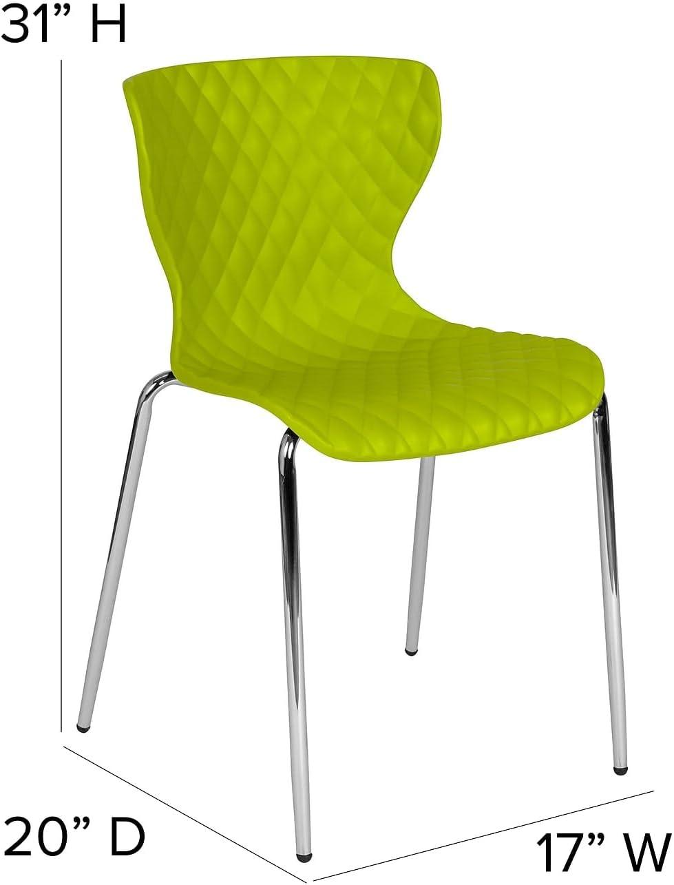 Lowell Contemporary Design Plastic Stack Chair