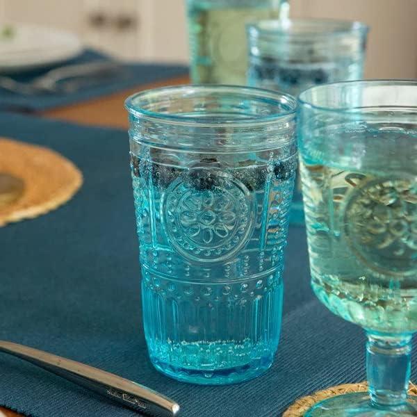 Romantic Drinking Glass Set (Set of 4)