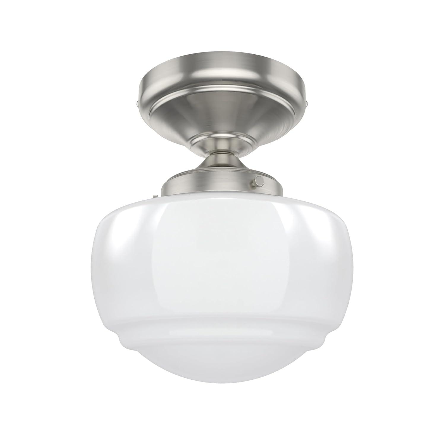 Hunter Fan Hunter Saddle Creek 1 Light Mini Flush Mount Ceiling Light Fixture