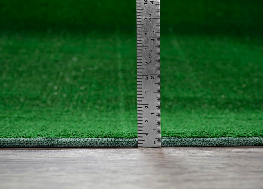 Garland Rug Artificial Grass Green Indoor/Outdoor Area Rug, 4' x 6'