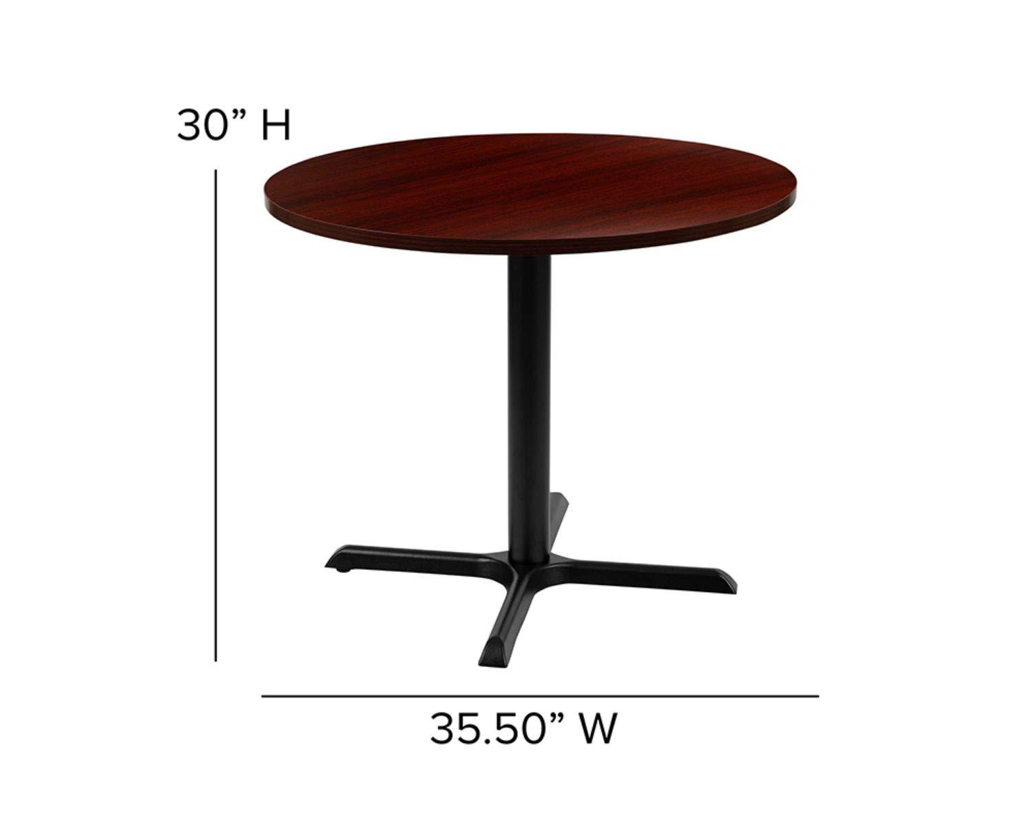 Flash Furniture 36" Round Multi-Purpose Conference Table - Meeting Table for Office