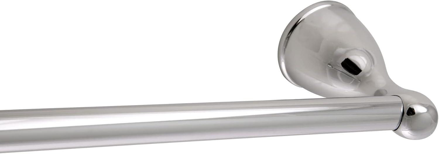 Design House 558601 Ames Transitional 18-inch Towel Bar for Bathroom Bedroom Closet or Kitchen Polished Chrome