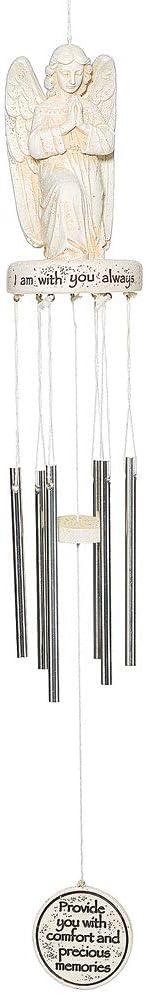 Home Decor 18.0 Inch Praying Angel Windchime Bereavement Gentle Breeze Bells And Wind Chimes