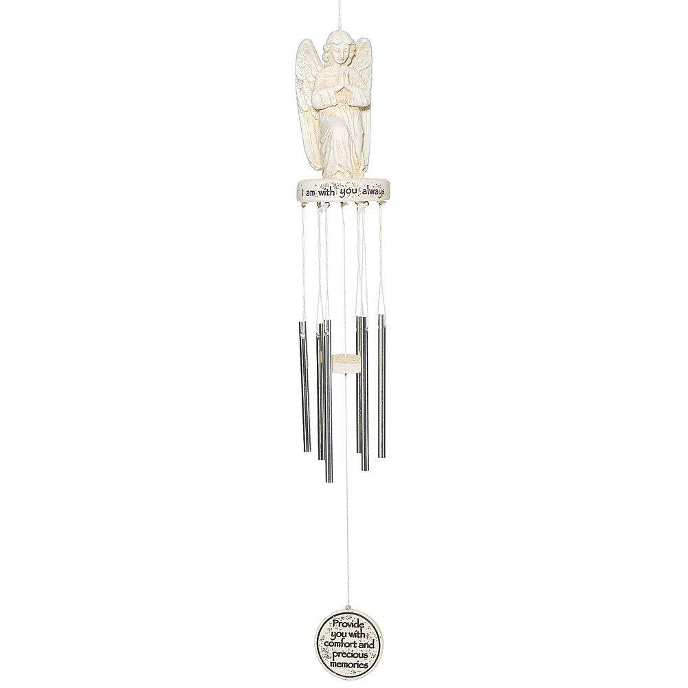 Home Decor 18.0 Inch Praying Angel Windchime Bereavement Gentle Breeze Bells And Wind Chimes