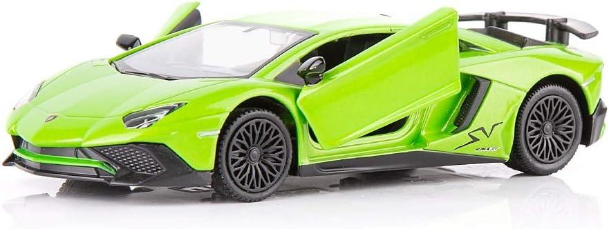 TGRCM-CZ 1/36 Scale Aventador LP700-4 Casting Car Model, Zinc Alloy Toy Car for Kids, Pull Back Vehicles Toy Car for Toddlers Kids Boys Girls Gift